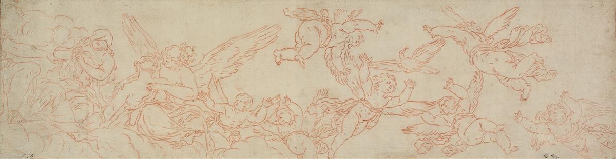 BOLOGNESE SCHOOL, 17TH CENTURY Two mythological scenes.